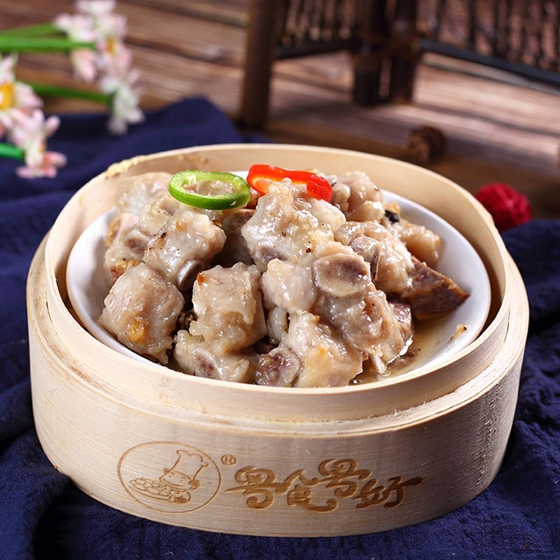 广式香芋蒸排骨200g盒装酒楼茶餐厅特色芋头家宴半成品菜速冻肉类图4