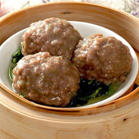 陈皮牛肉丸广式早茶点心粤港茶楼同款牛肉丸营养早餐图2