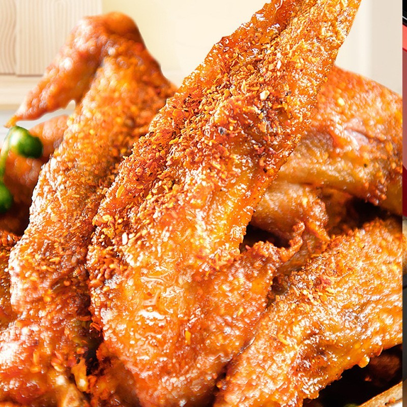 藤椒鸡翅尖冷冻商用调理腌制半成品烧烤油炸小吃鸡翅图2