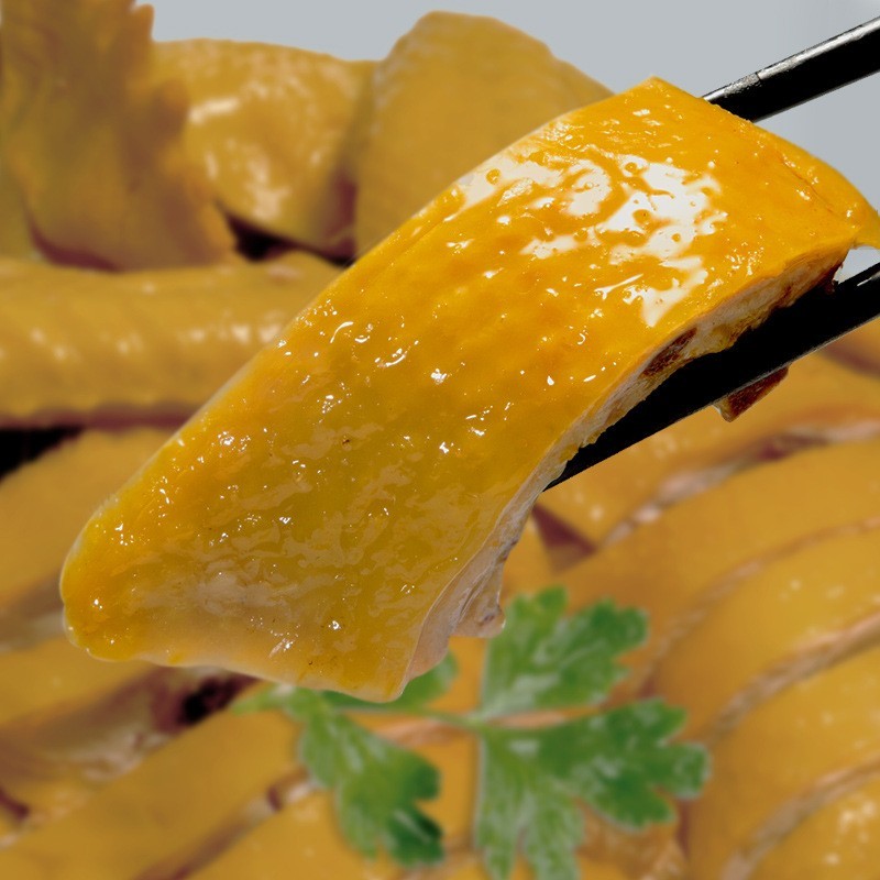 定制盐焗鸡整只下酒凉菜广式风味手撕卤烧鸡即食饭店熟食小吃图2