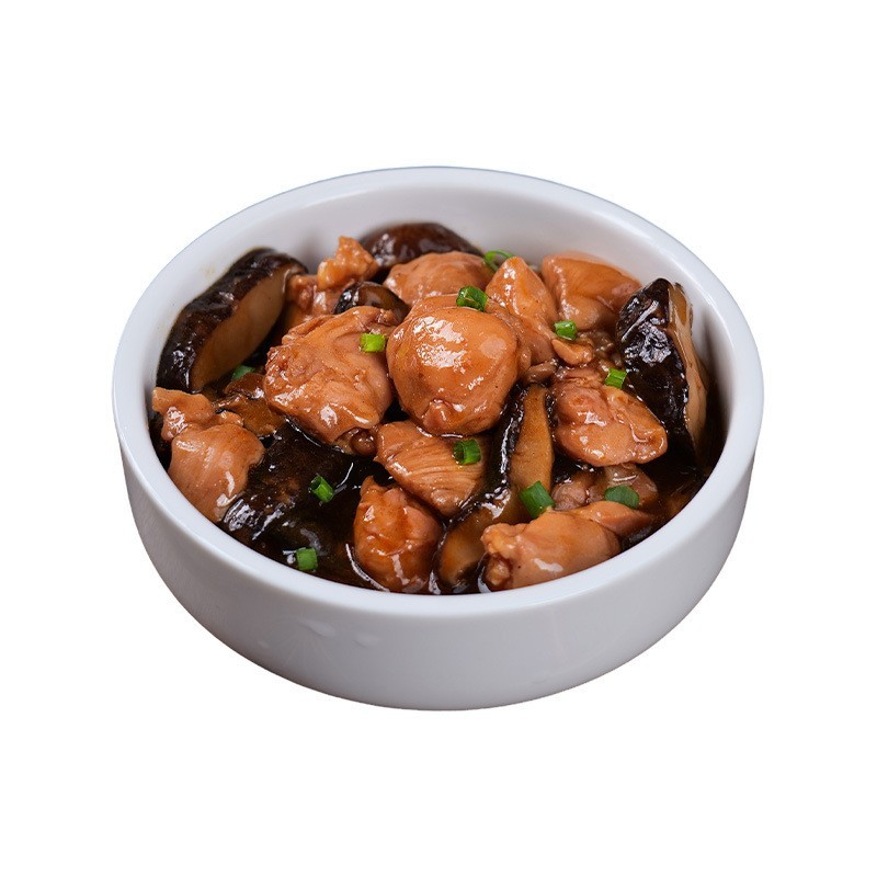 香菇滑鸡220g料理包商用速食半成品菜肴包小碗菜外卖速冻食品图3