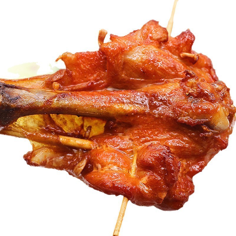 香辣蝴蝶腿串湘西小串烤串食品烧烤油炸腌制烤鸡腿图2