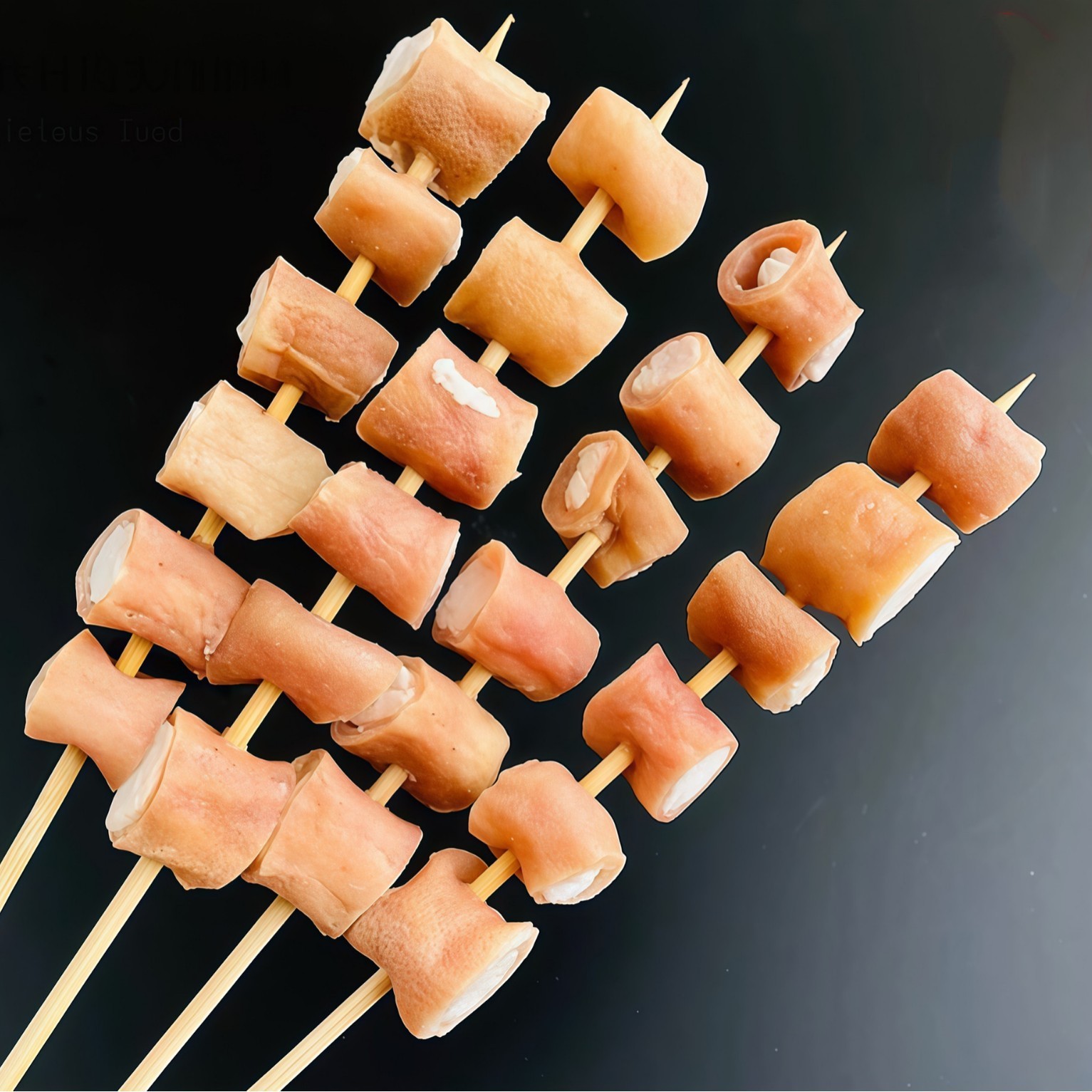 小肠串贵州特色鲜肉串烤肠夜市烧烤食材半成品猪肠串20串1包