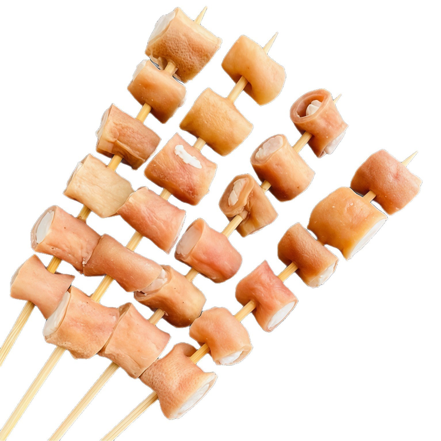 小肠串贵州特色鲜肉串烤肠夜市烧烤食材半成品猪肠串20串1包图4