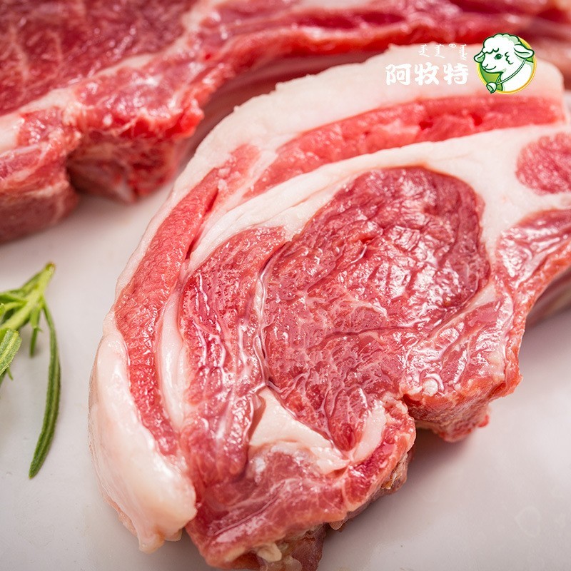 法式小切 内蒙羊排 冷冻羔羊排 羊排骨 400g 烤羊排 羊排图4