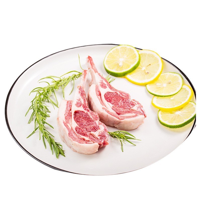 法式小切 内蒙羊排 冷冻羔羊排 羊排骨 400g 烤羊排 羊排图5