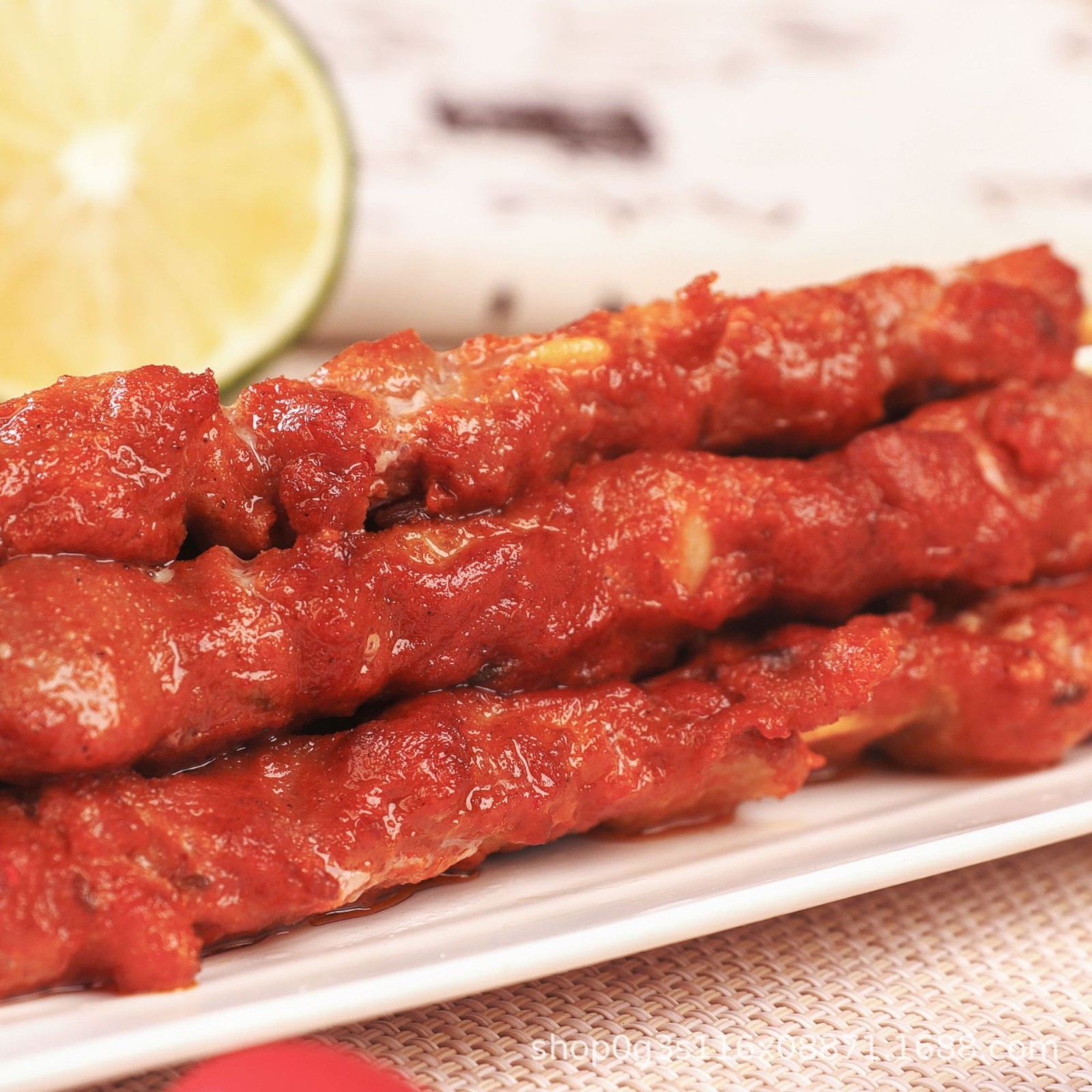 商用大肉串烧烤食材烤肉串冷冻调理烧烤食材半成品鸡肉串图4