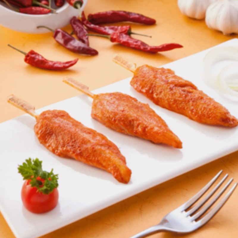 川香鸡柳摆摊专用半成品无骨油炸小吃夜市外卖烧烤炸串食材商用图4