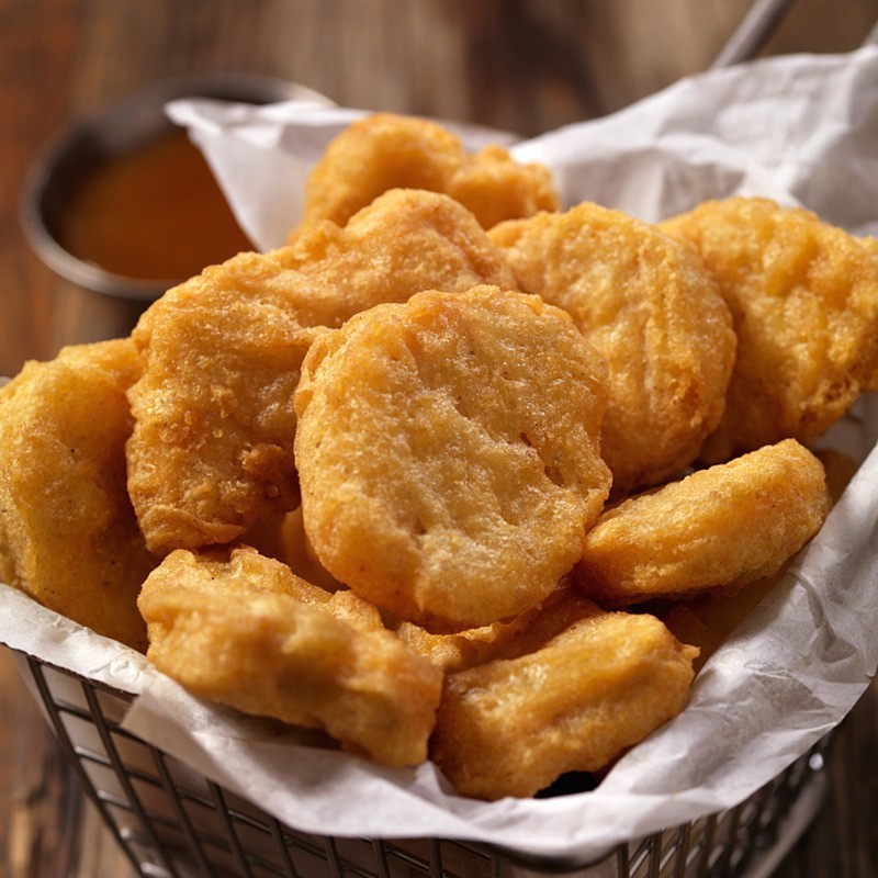 黑椒鸡块冷冻商用炸鸡块空气炸锅半成品食材无骨鸡块小吃图4