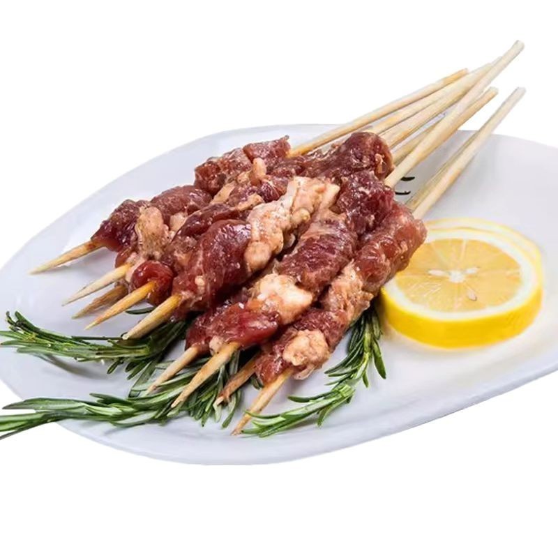 烤肉烧烤涮锅食材烧烤牛肉串烧烤串串店半成品冷冻商用正宗羔牛肉图4