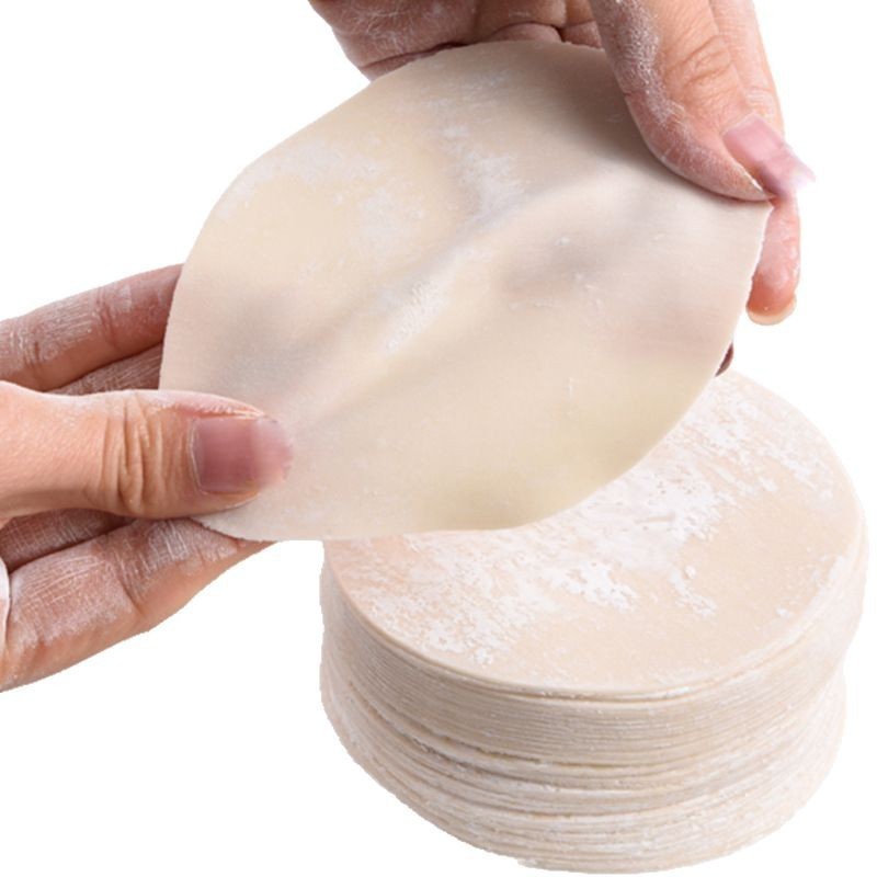 手工饺子皮 云吞皮新鲜手工煎蒸东北水饺皮 大小烧卖 饺子皮图5