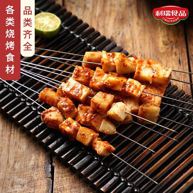 牛板筋串烧烤食材半成品铁板炸串烤串火锅手把串串商用图2