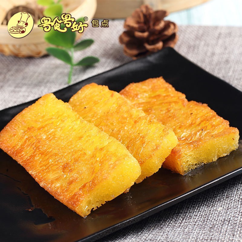 传统广式椰汁黄金糕500g正宗港式糕点切片广式早茶半成品速冻食品图3