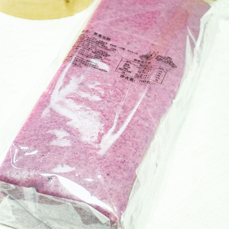 南瓜发糕多口味点心早点长条松糕广式茶楼酒店早餐店半成品商用图2