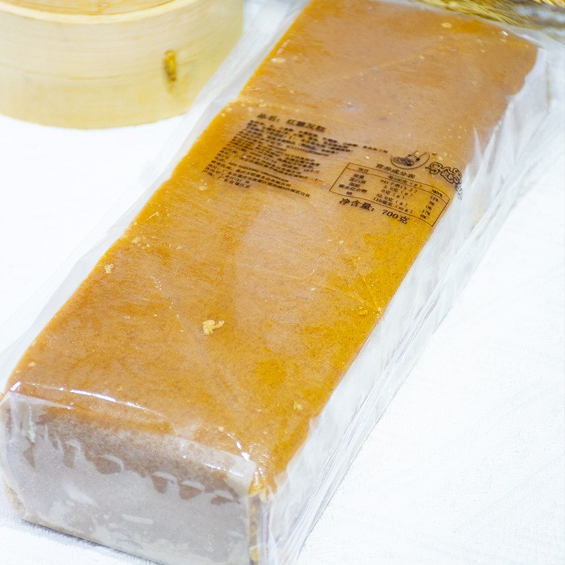 南瓜发糕多口味点心早点长条松糕广式茶楼酒店早餐店半成品商用图3