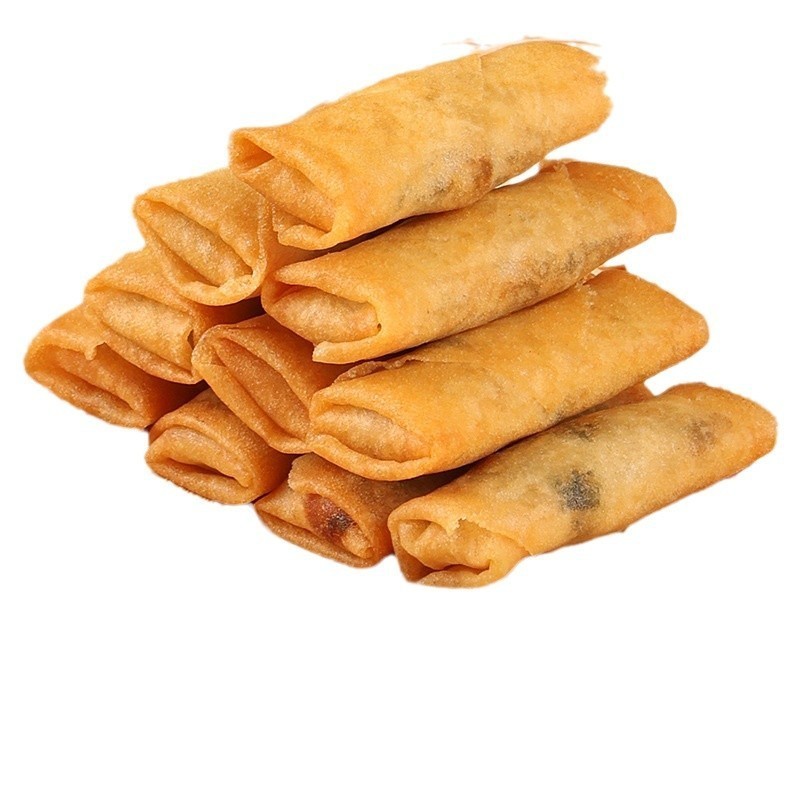 豆沙春卷特色油炸小吃宴席烘培点心速食早餐半成品速冻酥脆图4