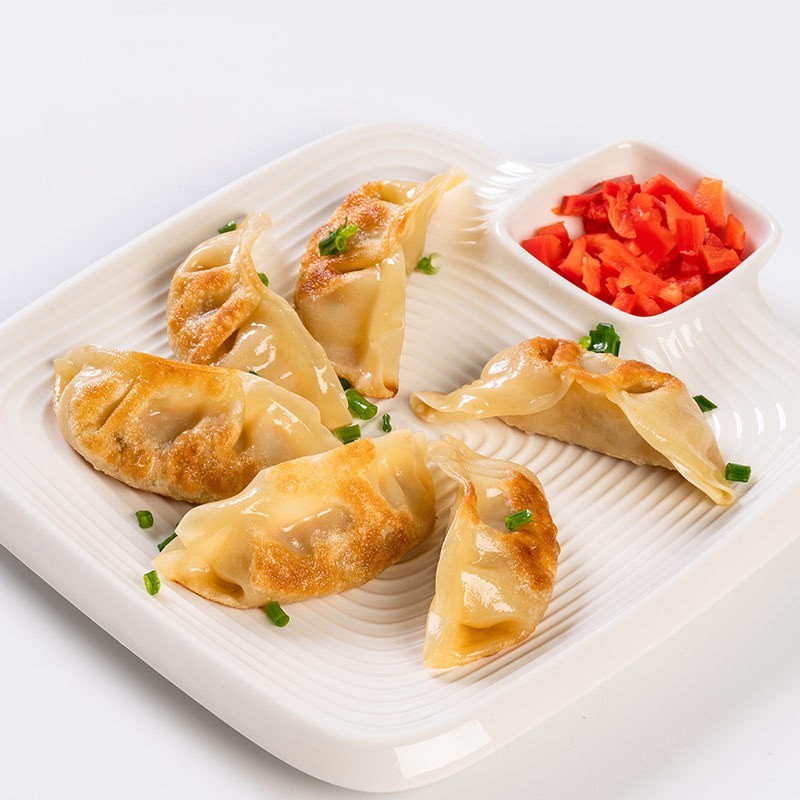 锅贴饺子速食早餐宵夜生煎厂家点心小吃早餐速冻半成品加热即食