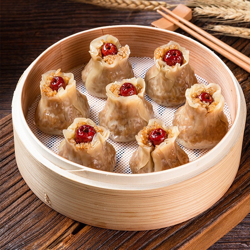 红枣烧麦酒店商超食堂早餐速冻半成品厂家点心面点