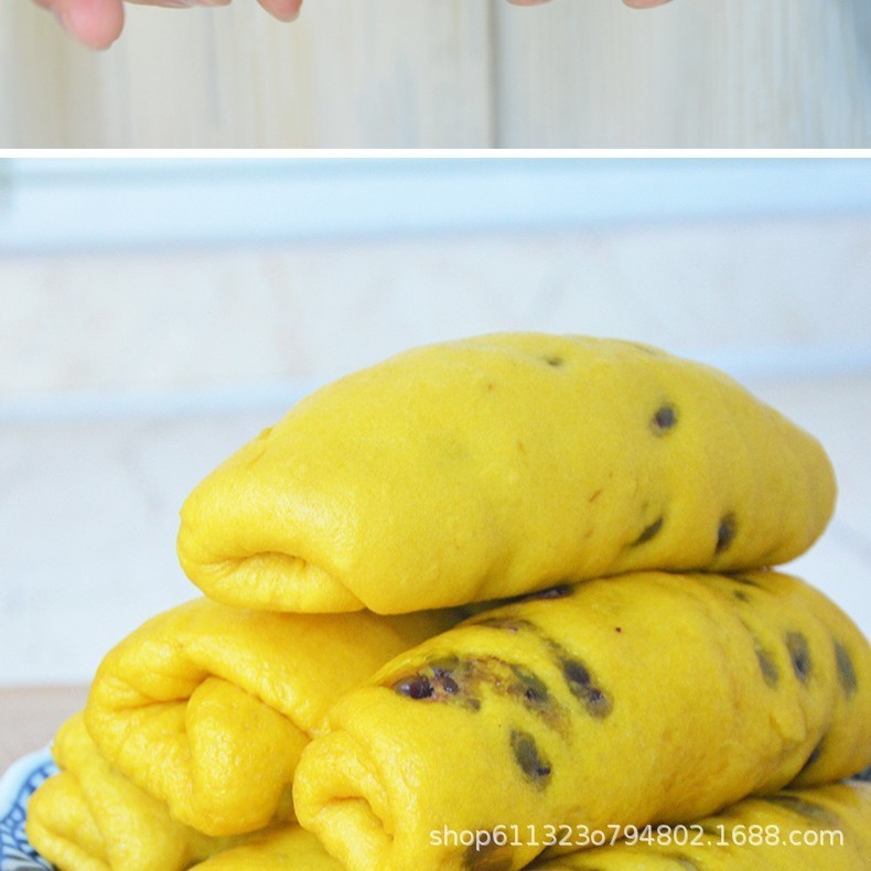 山药南瓜红豆卷馒头速冻粗粮点心早餐面点自然食材厂家