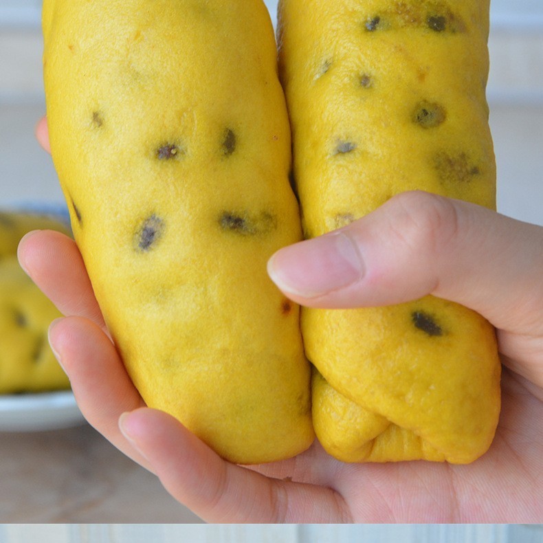 山药南瓜红豆卷馒头速冻粗粮点心早餐面点自然食材厂家图3