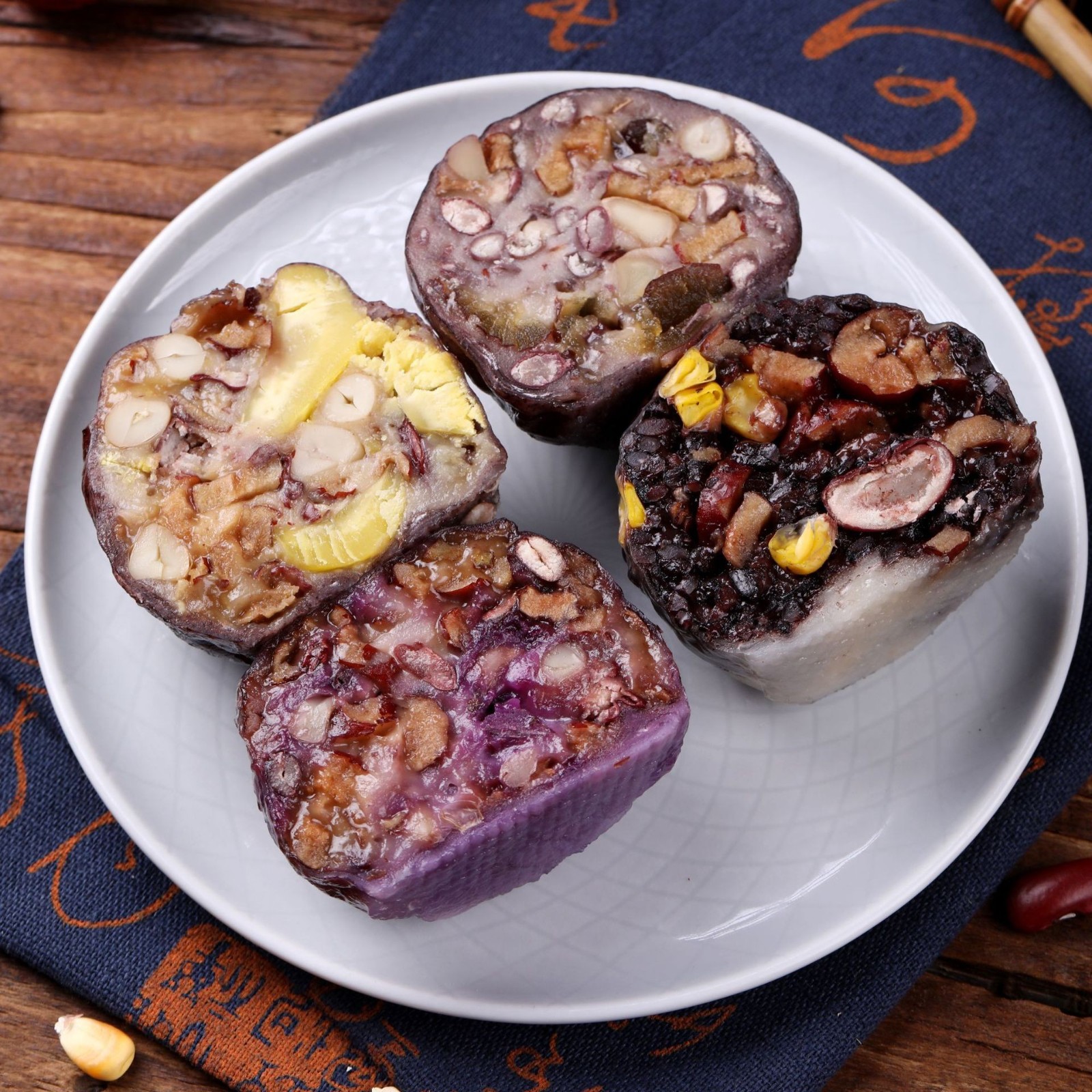 五谷粗粮手工粘豆包低脂代餐加热速粘窝窝粘豆包图2