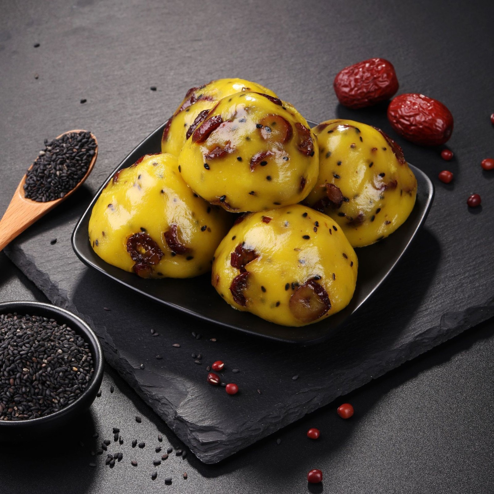 大黄米粘窝窝头杂粮年糕食材粗粮粘豆包代餐速食早餐粘窝窝图4