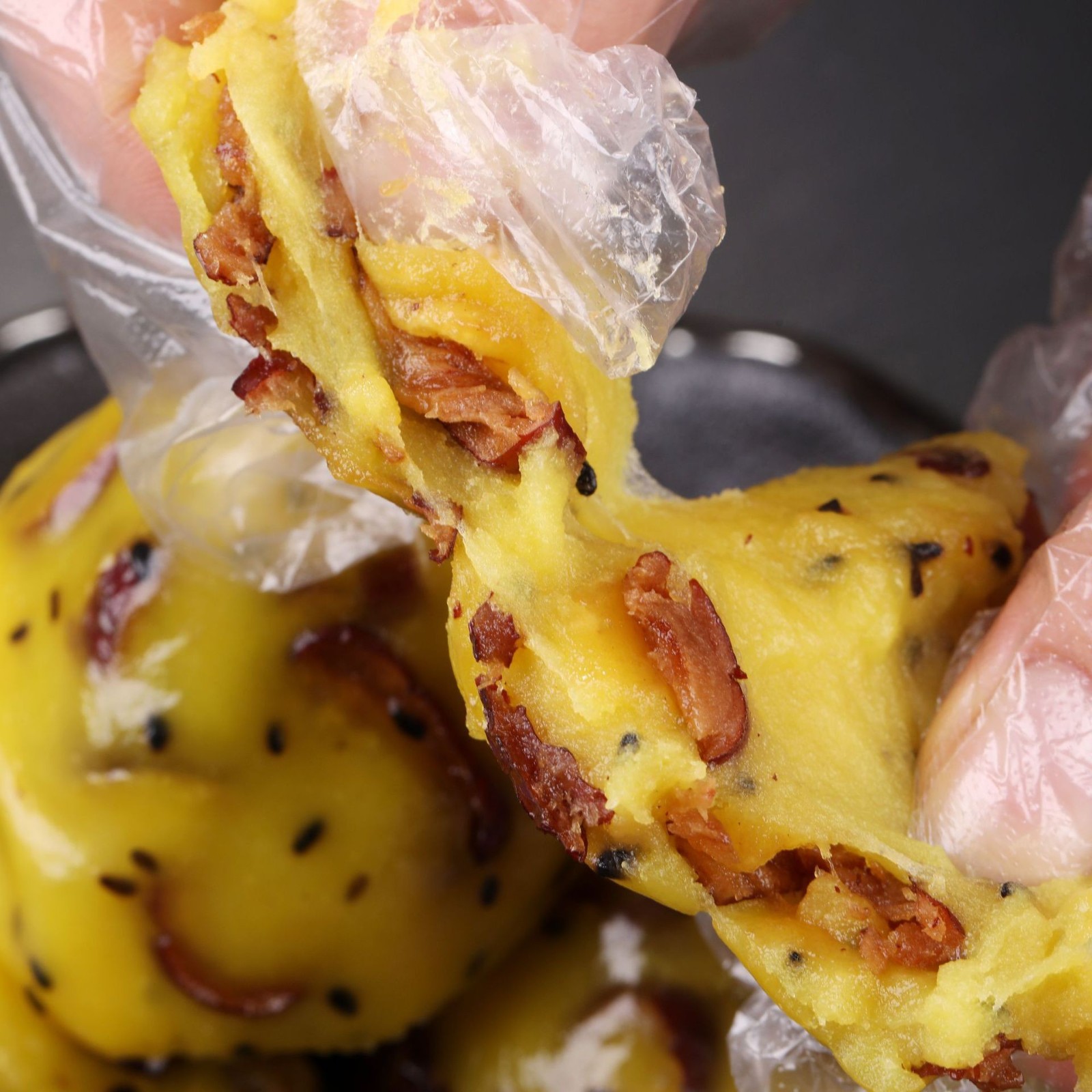 大黄米粘窝窝头杂粮年糕食材粗粮粘豆包代餐速食早餐粘窝窝图3