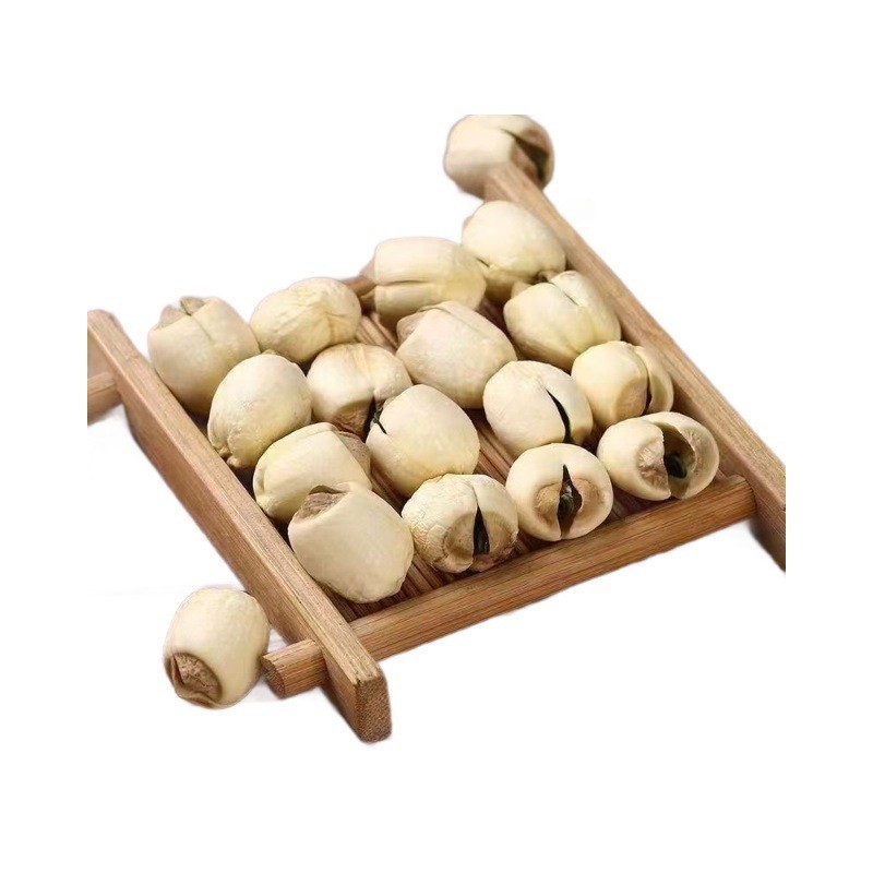 建宁莲子干货商用去芯白莲子新鲜通芯粉糯新货图5