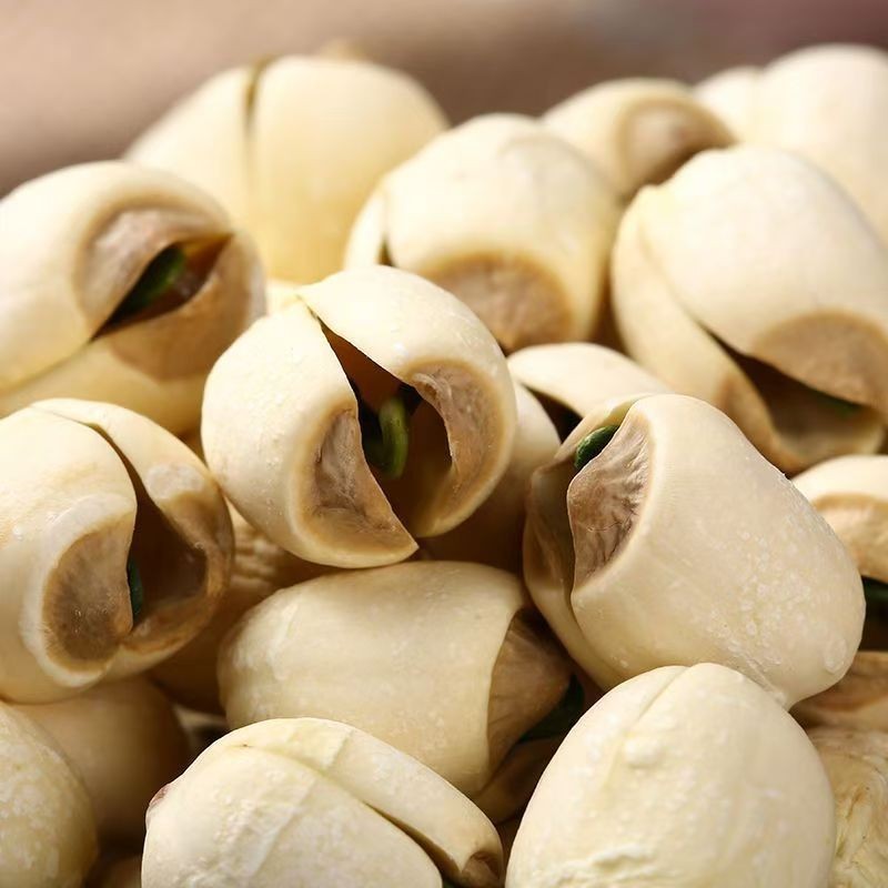 建宁莲子干货商用去芯白莲子新鲜通芯粉糯新货图4