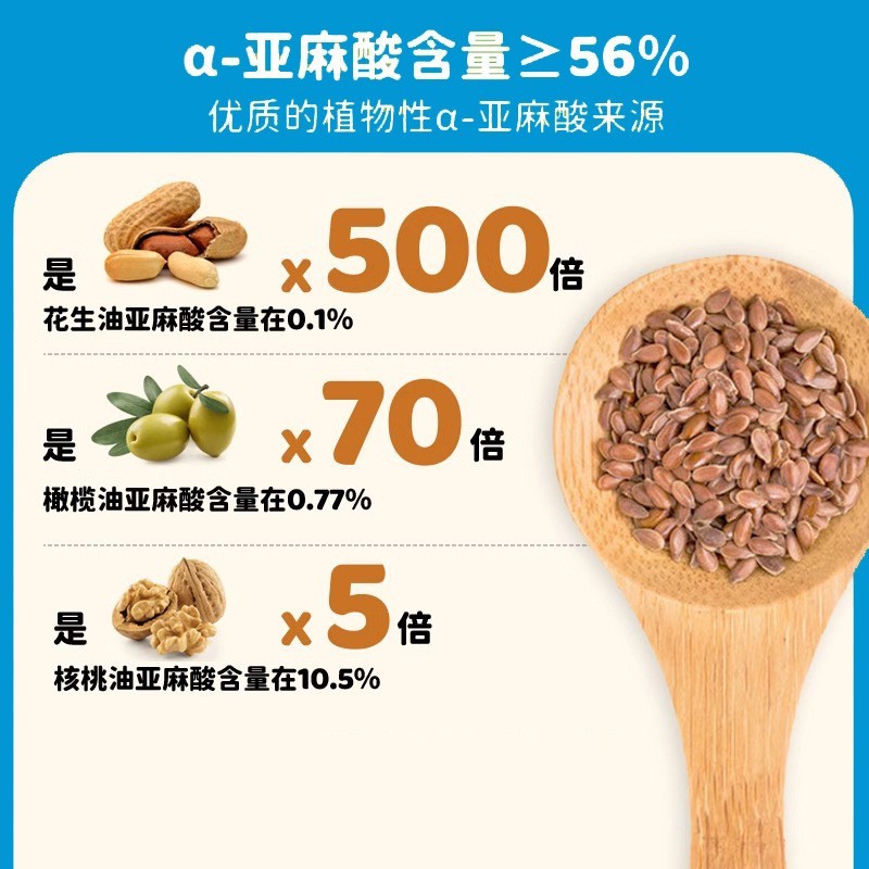 亚麻籽油食用油家用福利胡麻油厂家植物油图3