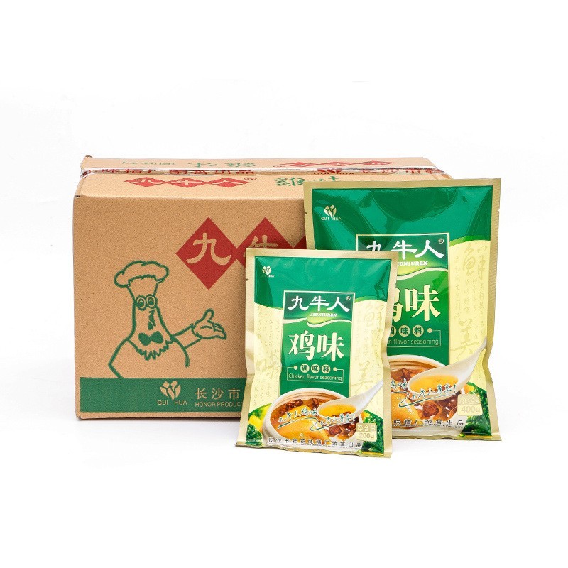 九牛人鸡味2000g鸡精味精松茸鲜提鲜调味品卤肉鲜香图5