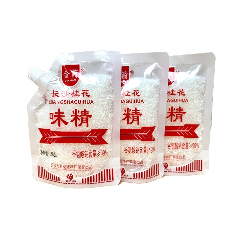 正品桂花带嘴味精160g家装调味料炒菜提鲜煲汤牌家用批发高鲜鲜香图5