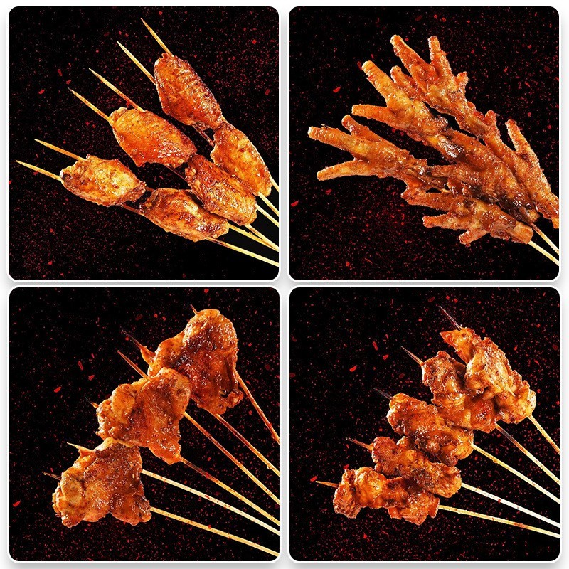 厂家包装贵州辣椒面脆皮烤肠蘸料路边摊专用炸串撒料商用烧烤料图3