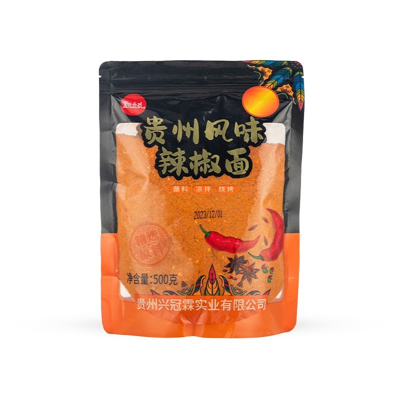 厂家包装贵州辣椒面脆皮烤肠蘸料路边摊专用炸串撒料商用烧烤料图5