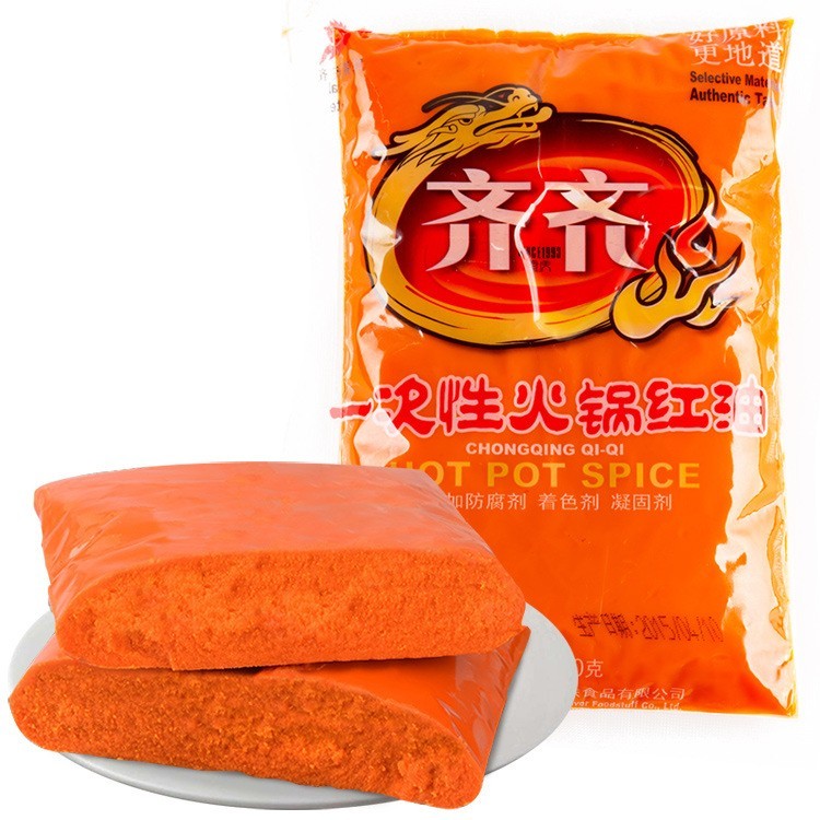 重庆正宗一次性餐饮级别火锅红油500g麻辣调味料无渣火锅料图5