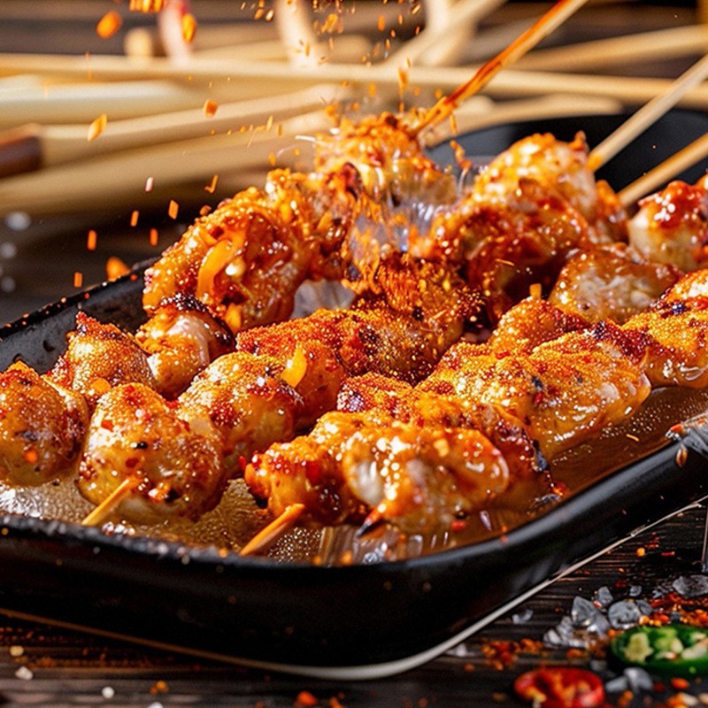 商用香辣烧烤撒料 淄博烧烤同款蘸料烧烤料 家用香辣炸串烧烤撒料图3