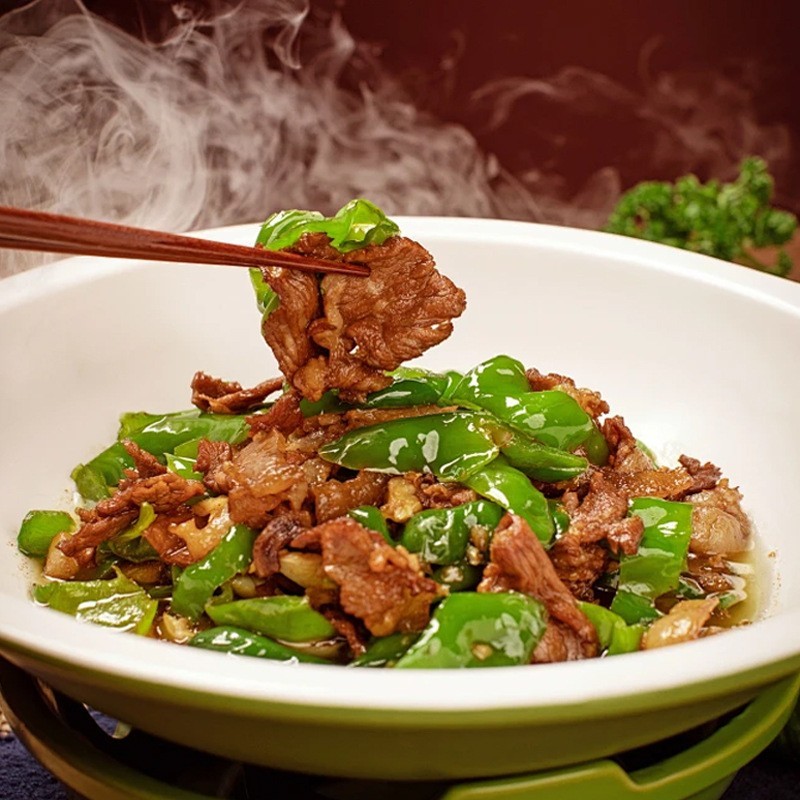 商用家常菜小炒酱 餐饮用青椒小炒料汁爆炒酱汁炒菜调料桶装4KG图4