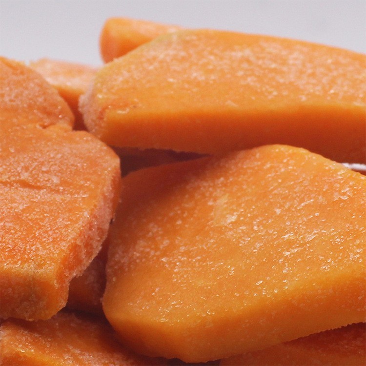 速冻南瓜多规格 冷冻南瓜块 冷冻蔬菜南瓜泥原料餐饮食品厂家图2