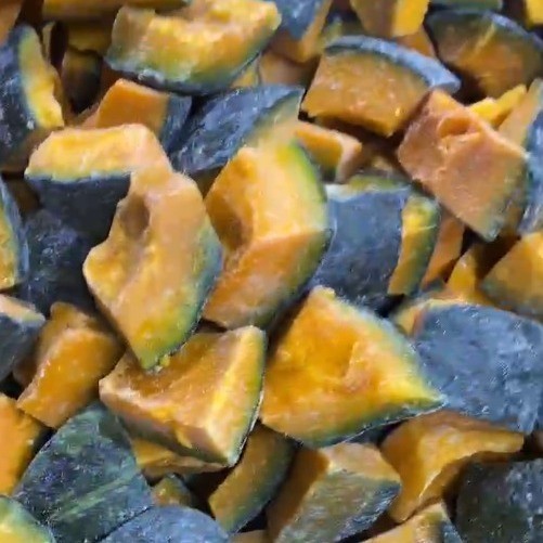 速冻南瓜块去皮南瓜板栗南瓜贝贝南瓜餐饮供应速冻蔬菜厂家图2