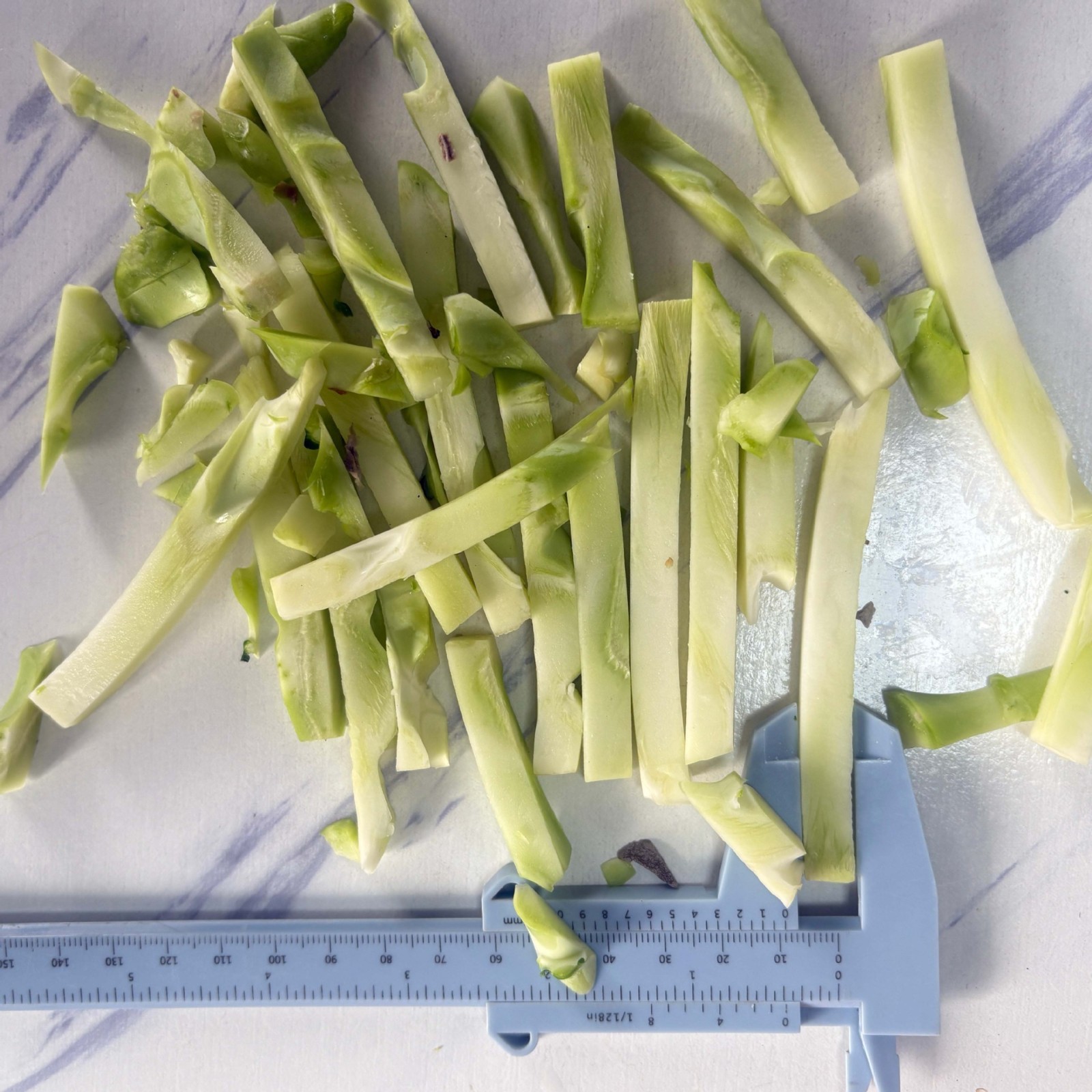 速冻西兰花梗定制 速冻蔬菜西餐配菜外卖轻食 速冻绿花菜图2