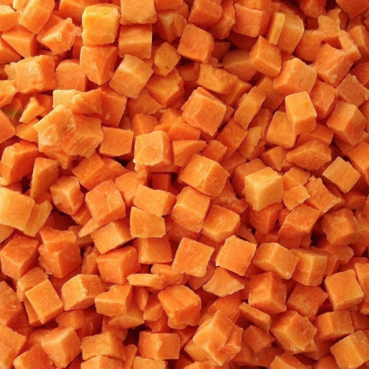 速冻红萝卜丁 片 冷冻红萝卜片 冷冻红萝丁