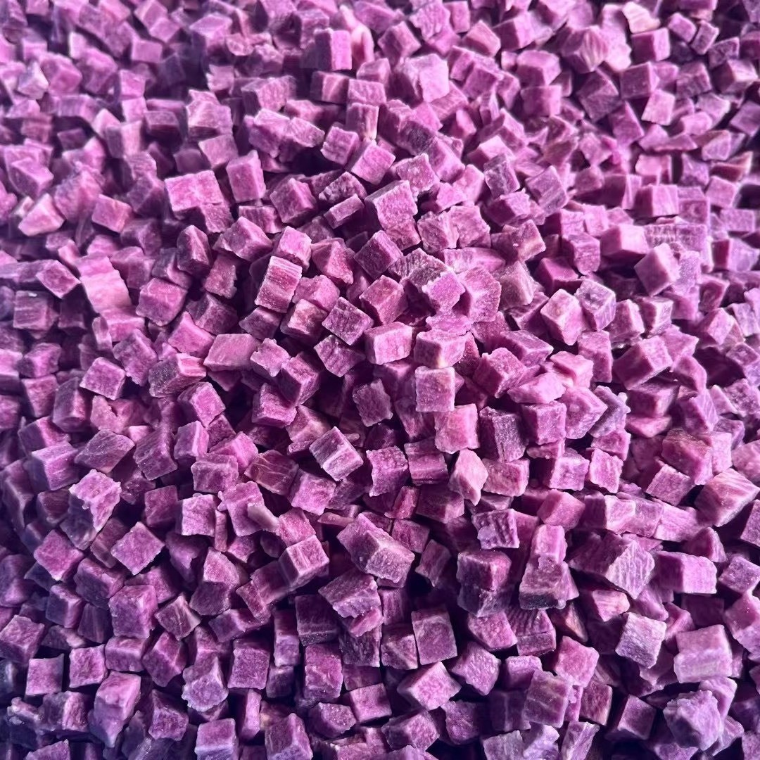 速冻紫薯块紫薯条紫薯丁奶茶原料冷冻紫薯泥家用商用图3