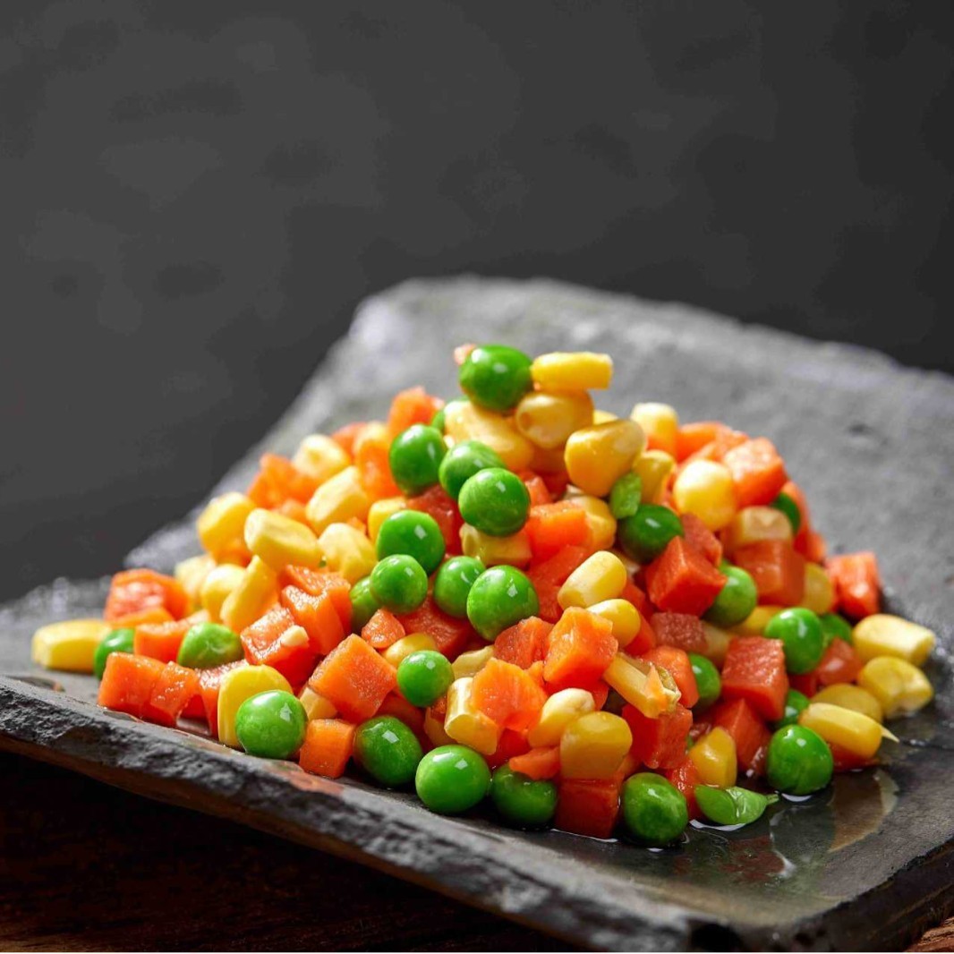 方便净菜速冻杂菜什锦菜混合菜欧式杂菜美式杂菜商用图2