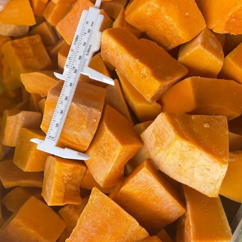 冷冻南瓜块速冻蒸熟南瓜块爱碧斯南瓜贝贝南瓜块冷冻南瓜丁图3