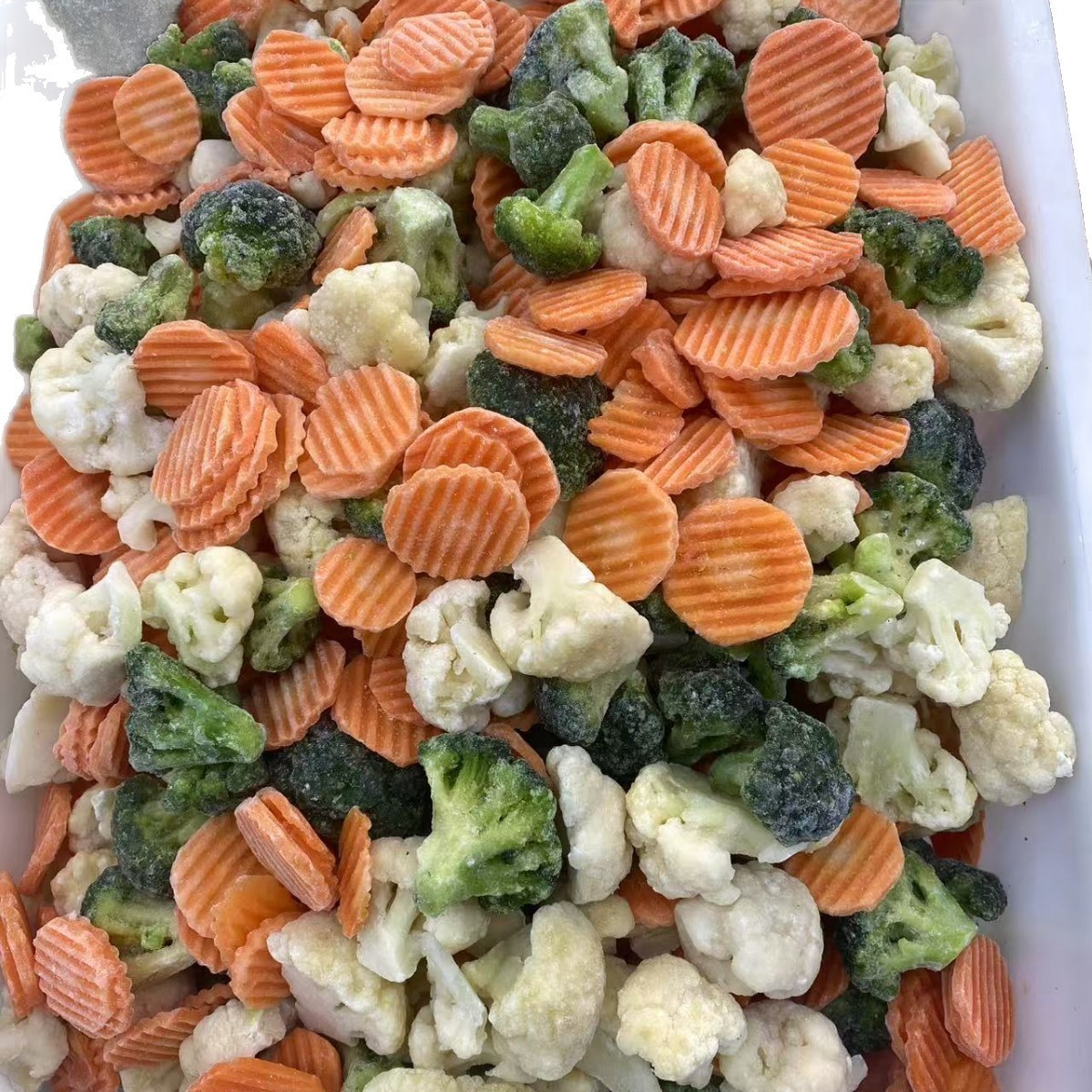 冷冻混合蔬菜 速加州混合菜 西兰花胡萝卜白花菜青刀豆混合菜图3