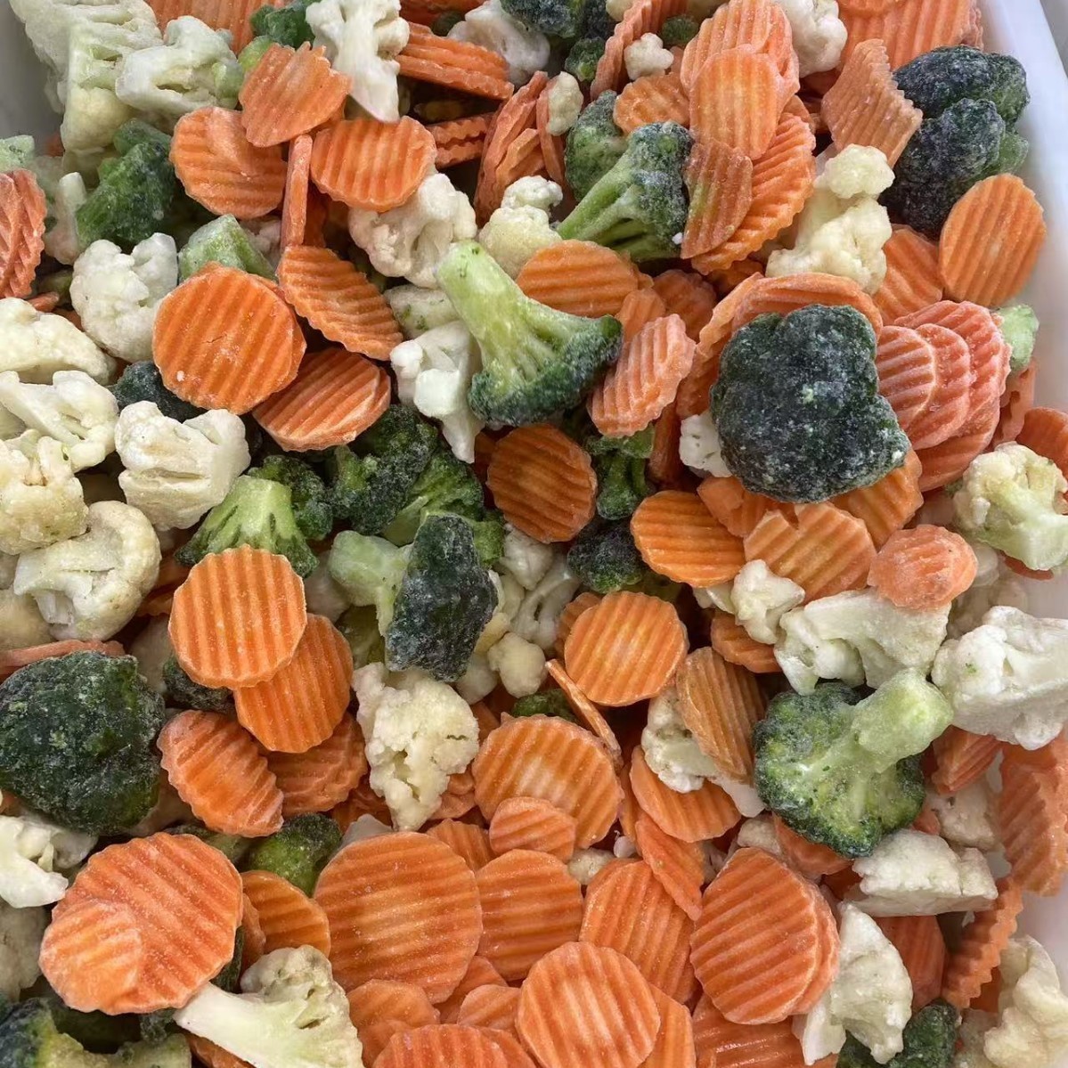 冷冻混合蔬菜 速加州混合菜 西兰花胡萝卜白花菜青刀豆混合菜图4