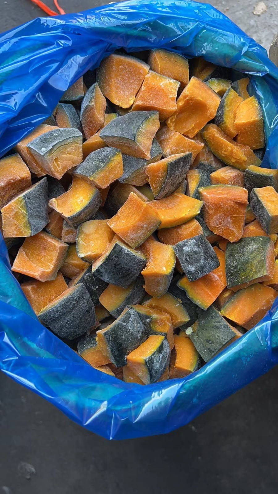 带皮南瓜块 蒸熟艾比斯南瓜 冷冻南瓜麻将块 速冻南瓜艾比斯南瓜图4