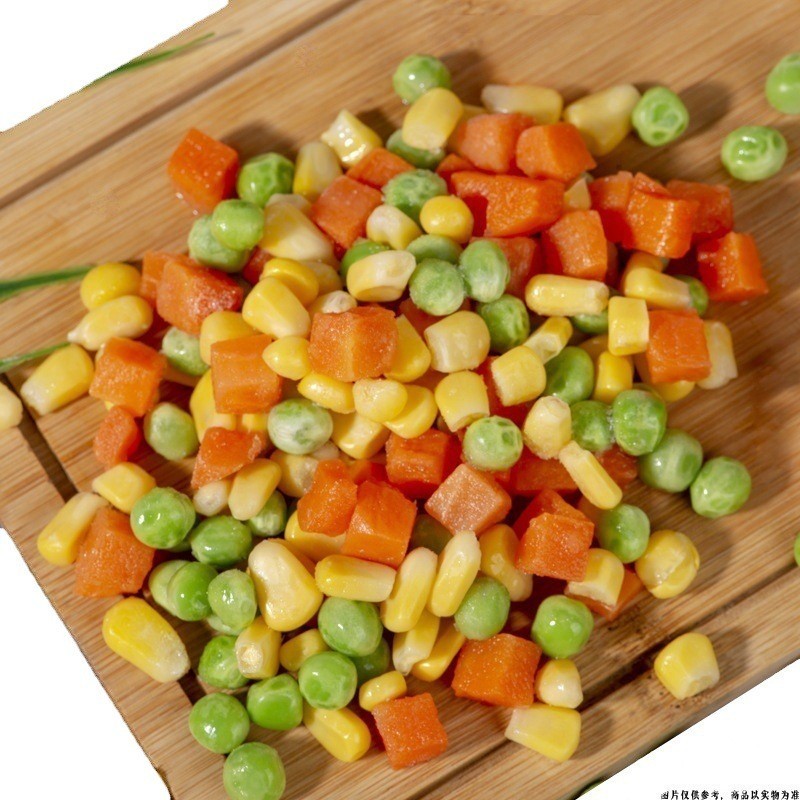 速冻混合菜速冻蔬菜粒预制菜批发冷冻混合菜什锦杂菜冷冻菜定制图2