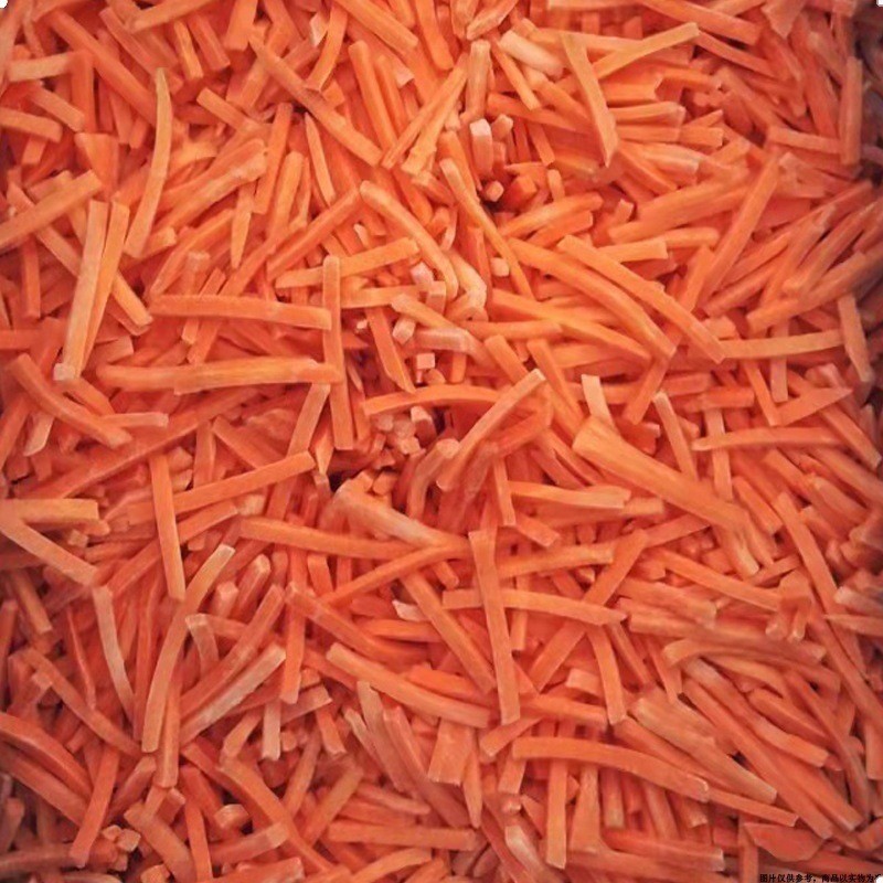 速冻胡萝卜条胡萝卜丝冷冻胡萝卜冷冻蔬菜速冻食品沙拉餐饮图4