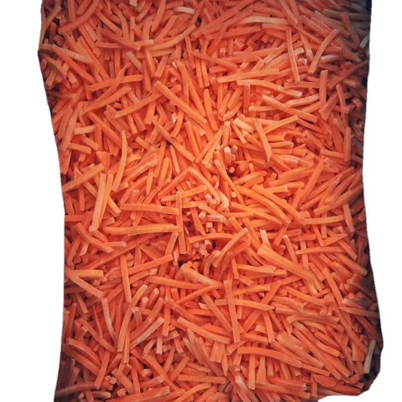 速冻胡萝卜条胡萝卜丝冷冻胡萝卜冷冻蔬菜速冻食品沙拉餐饮图5